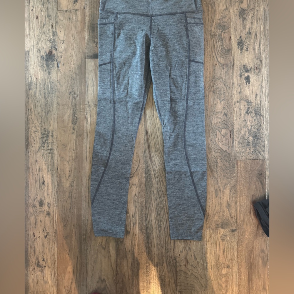 Athleta Charcoal Leggings size medium